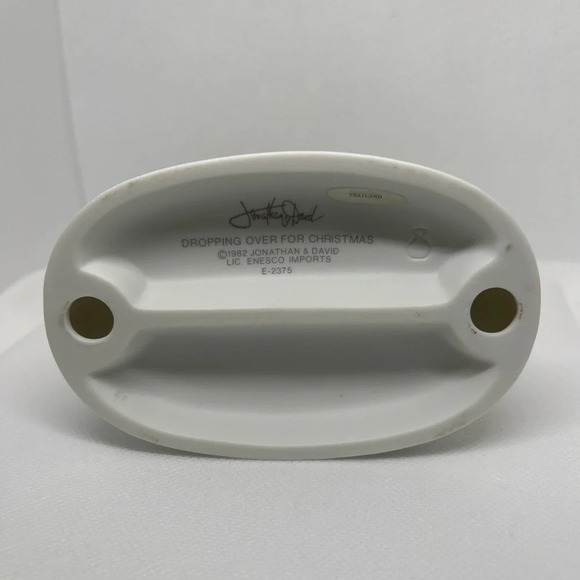 Vintage 1982 Precious Moments Dropping Over For Christmas w/BOX - Picture 3 of 4